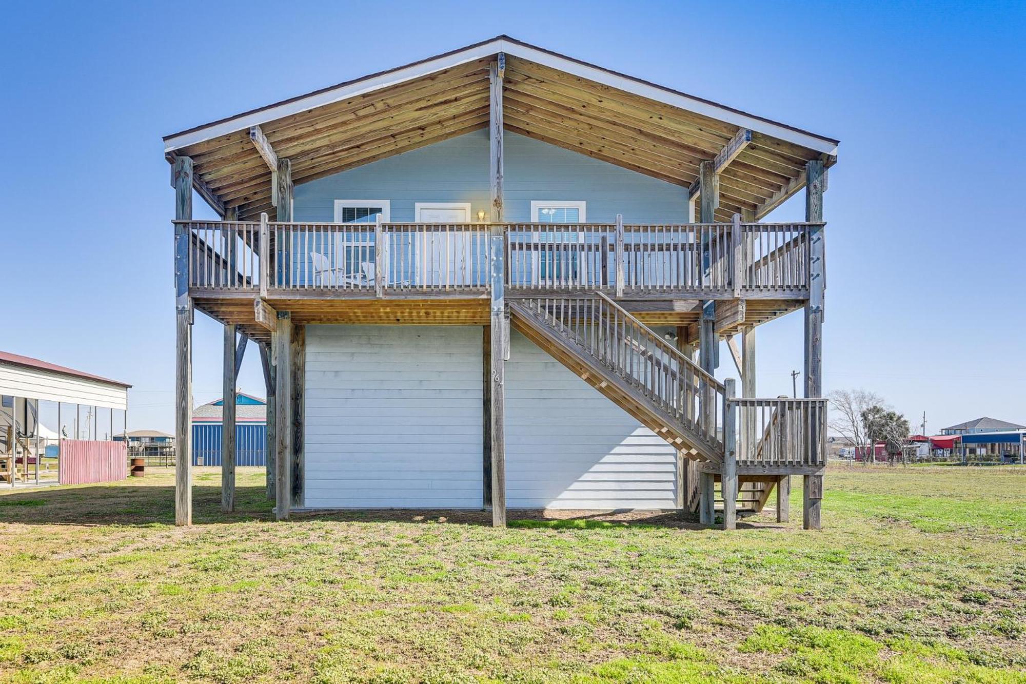 Crystal Beach Home With 2 Grills Walk To Shore! Εξωτερικό φωτογραφία